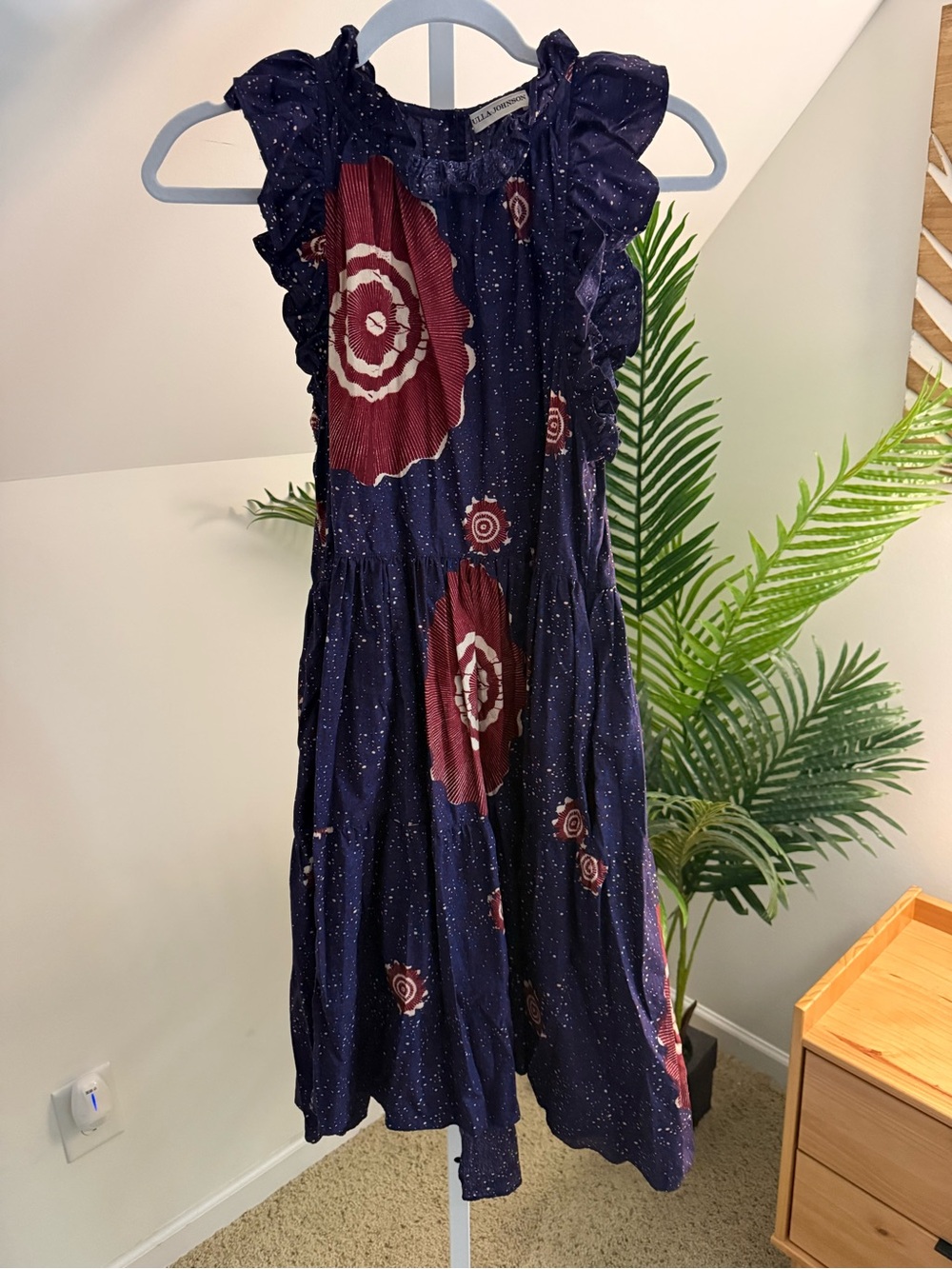 Ulla Johnson Tasmin Sleeveless Midi Dress
